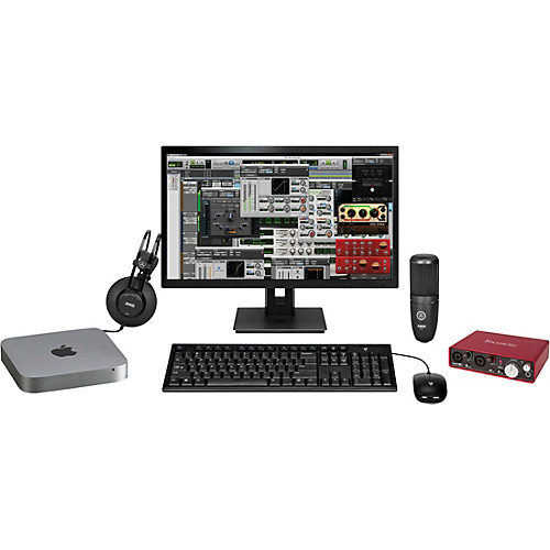 Apple complete recording studio with mac mini v7